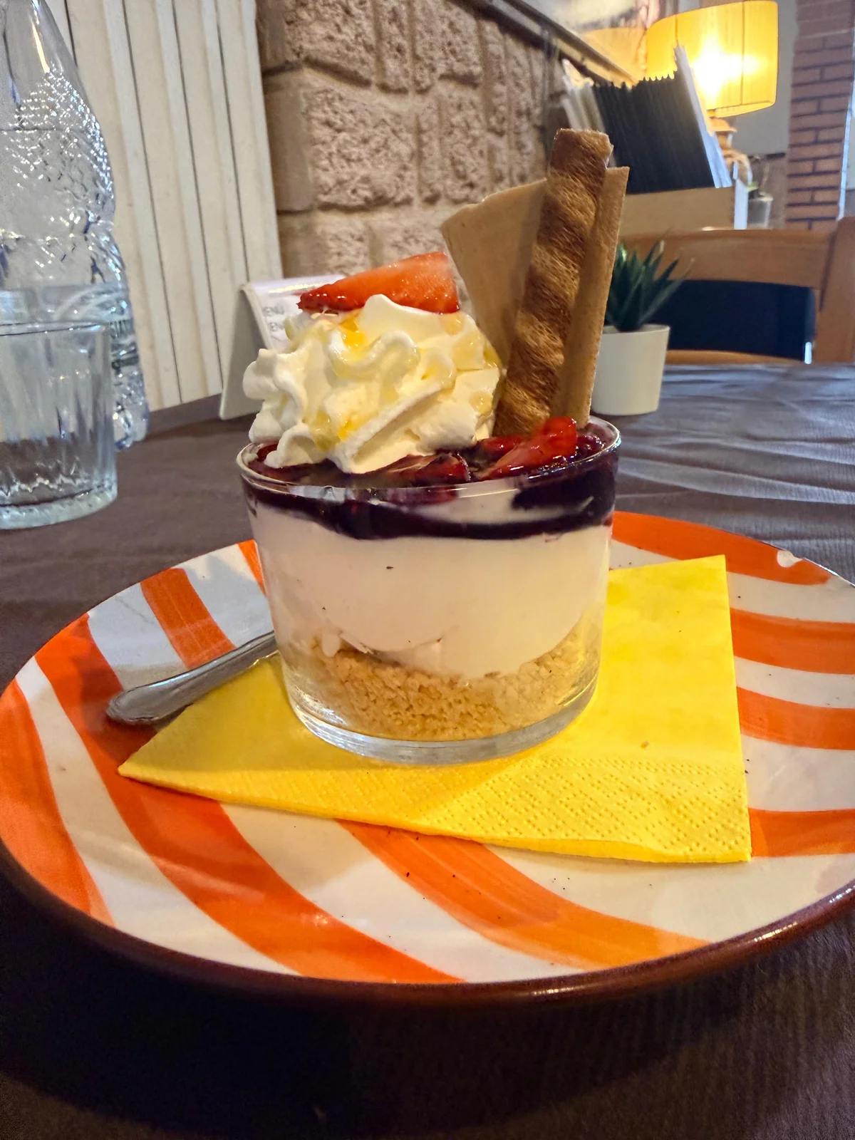 Dessert al bicchiere