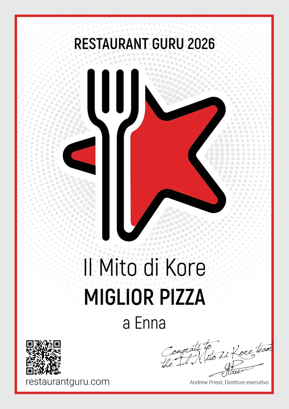 Miglior pizza a Enna
